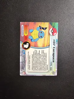 Carapuce #07 - Topps Tv Animation - Carte pokemon Francais - Image 2