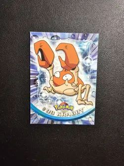Carte Pokemon Krabby 98 TOPPS Serie 2 Francais - Image 1