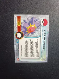 Carte Pokemon Staross 121 TOPPS Serie 2 Francais - Image 2