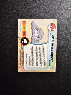 Carte Pokemon Grotadmorv 89 TOPPS Serie 2 Francais - Image 2