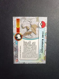 Carte Pokemon Kabutops 141 TOPPS Serie 2 Francais - Image 2