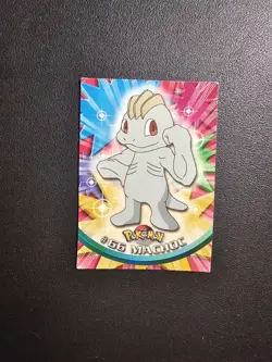Carte Pokemon Machoc 66 TOPPS Serie 1 Francais - Image 1