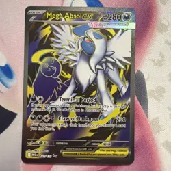 Pokemon Mega Absol ex 161/132 Mega Evolution Ultra Rare Pokemon TCG Card 2025 - Image 1