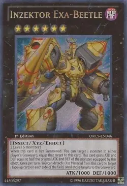 1X INZEKTOR EXA-BEETLE ORCS-EN046 SECRET 1ST NEAR MINT YUGIOH - Image 1