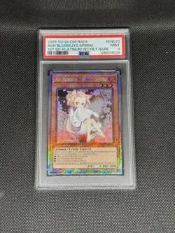 Ash Blossom & Joyous Spring (Alternate Art) (Platinum Secret Rare) RA04-EN025 Quarter Century Stampede 1st Edition for sale online - Image 1