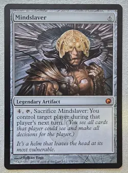 Mindslaver Scars of Mirrodin NM Artifact Mythic Rare MAGIC MTG CARD ABUGames - Image 1