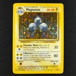 Magneton 9/102 Holo - Base Set - Pokemon Card - Image 5