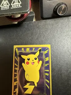 Pokemon Pikachu #25 Topps TV Animation Edition 1 Of 5 Jumbo Card Holo LP - Image 2