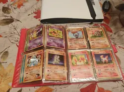 Childhood Pokemon Cards Japaense Cards W/ Vintage Binder - Image 5