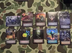 Sorcery Contested Realm Gothic Foil Card Lot - Image 1