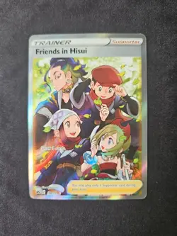 Friends in Hisui 148/159 Crown Zenith Full Art Holo Ultra Rare Card NM Condition - Image 1
