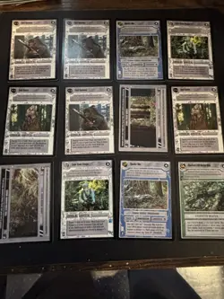 Star Wars ccg decipher Endor Card Lot - Han Solo Chewbacca C3P0 More - Foils! - Image 4