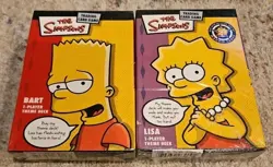 The Simpsons Trading Card Game Lisa & Bart 1 Player Theme Deck Sealed New - Image 1