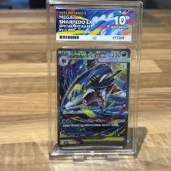 Mega Sharpedo EX 113/080 SAR | Pokemon TCG M2 Inferno X Japanese | Ace 10 - Image 1