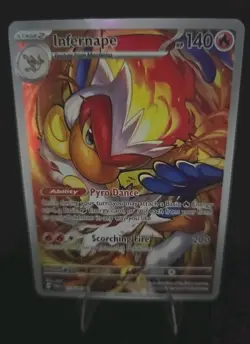 Infernape 173/167 Illustration Rare Scarlet & Violet NM/M Pokemon TCG - Image 1