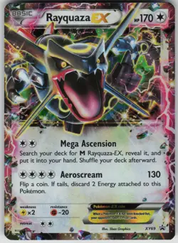 Pokemon TCG Rayquaza EX (Shiny) Promo XY Promos XY69 - Image 1
