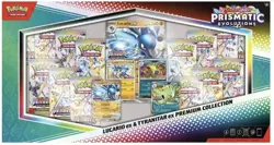 Pokemon Prismatic Evolutions Lucario & Tyranitar Ex Premium Collection LOT OF 2 - Image 2