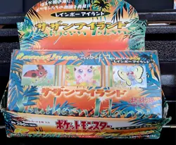 Pokemon Jpn Southern Islands Rainbow Island set Of 3 Field of Flowers Pk SEALED - Image 1