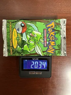 Pokemon WOTC 1st Edition Jungle Booster Pack - Scyther Art - Image 1