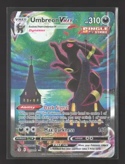 Pokemon 2021 Evolving Skies Umbreon VMAX FA #215/203 - Image 1