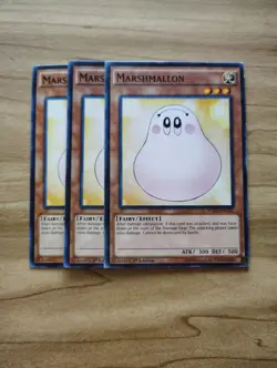 Yu-Gi-Oh! - Marshmallon 3X - Complete Playset - Image 1