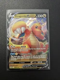 Dragonite V SWSH154 Black Star Promo Ultra Rare Holo Pokemon Card NM - Image 3