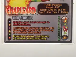 Charizard Wendy's Kids Meal Promo Card - 2/15 - Pokemon Nintendo 2002 - Image 2