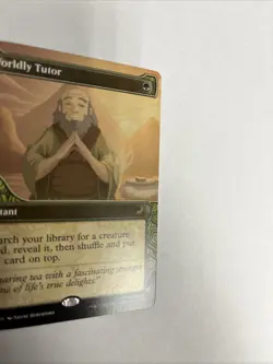 Worldly Tutor Showcase Nonfoil Card #0314 MTG LP - Image 2