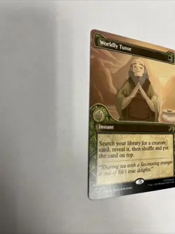 Worldly Tutor Showcase Nonfoil Card #0314 MTG LP - Image 5