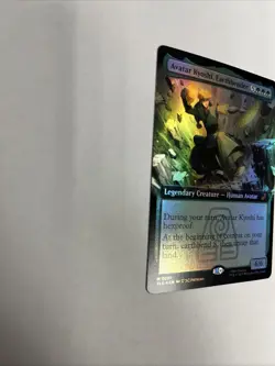 Avatar Kyoshi Earthbender Extended Art Foil Card #0201 MTG LP - Image 5