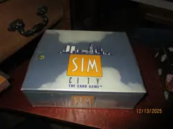 Sim City The Card Game, Sealed Trade Box Of Booster Packs Contains 36 Packets - Image 1