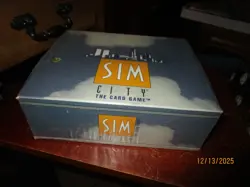 Sim City The Card Game, Sealed Trade Box Of Booster Packs Contains 36 Packets - Image 2