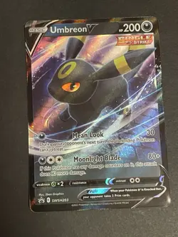Umbreon V SWSH203 SWSH: Sword & Shield Promo Cards Holo - Image 2