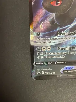 Umbreon V SWSH203 SWSH: Sword & Shield Promo Cards Holo - Image 3