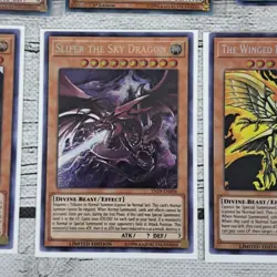 Yugioh Card Lot Of 8 Holographic 1996 Vintage 1st Edition Limited Edition - Image 3
