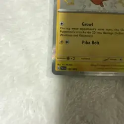 Pokemon Pikachu TCG Holo Shiny Rare Card Paldean Fates 131/091 - Image 2
