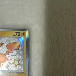 Pokemon Pikachu TCG Holo Shiny Rare Card Paldean Fates 131/091 - Image 4