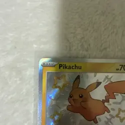 Pokemon Pikachu TCG Holo Shiny Rare Card Paldean Fates 131/091 - Image 5