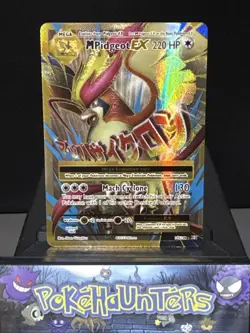 Pokemon Card M Pidgeot EX 105/108 XY Full Art Evolutions Near Mint - Image 1