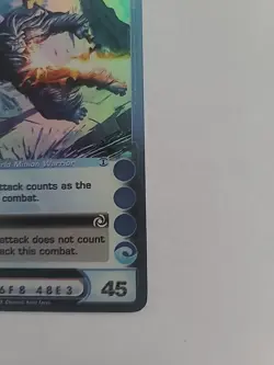 Blugon Winter Warrior 1st Edition-Super Rare - Chaotic Card Forged Unity 3/100 - Image 4