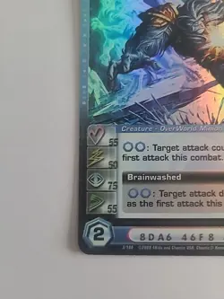 Blugon Winter Warrior 1st Edition-Super Rare - Chaotic Card Forged Unity 3/100 - Image 5