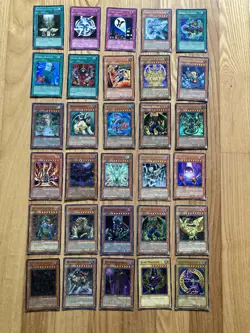 Yugioh 1st Edition/Limited Edition Card 1996 Lot of 30, mix of Holofoil and foil - Image 1