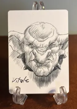 MTG Foundry Street Denizen Signed Sketched Artist Proof (141/298) Magic 2015 LP - Image 1