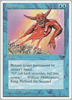 MTG Boomerang - N/A / English / Moderately Played - Image 1