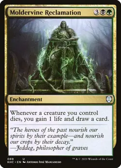 MTG Moldervine Reclamation - Kaldheim Commander #089 - Image 1