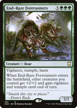 MTG End-Raze Forerunners - Kaldheim Commander #061 - Image 1