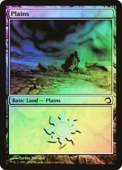 MTG FOIL Plains - Premium Deck Series: Slivers #37 - Image 1
