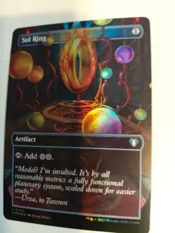 Sol Ring (Borderless) Commander Masters Foil - Image 2