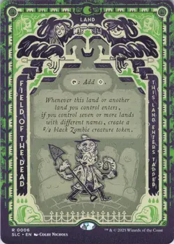 MTG Field of the Dead (6) | NM | Secret Lair Countdown Kit {SLC} - Image 1