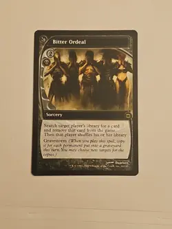 Mtg Bitter Ordeal 🔥 Rare 🔥 MT/NM Future Sight English Magic The Gathering - Image 1